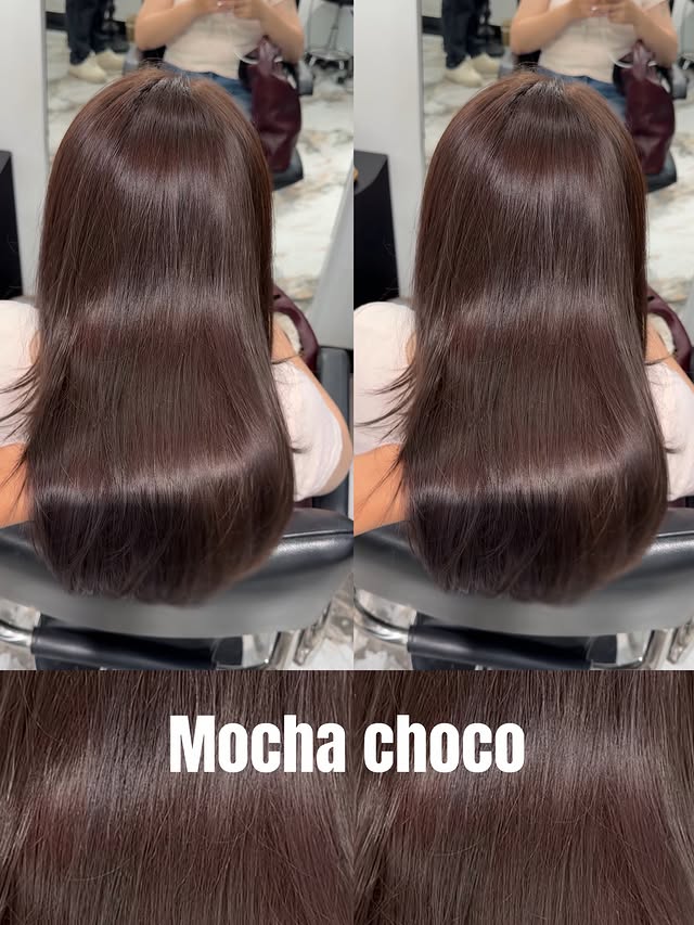 Digital perm and straightening service
